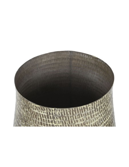 Set de pots de fleurs Home ESPRIT Vert Aluminium 44 x 44 x 46 cm