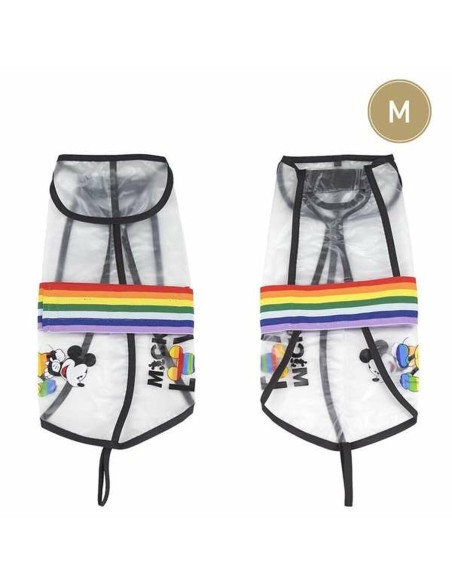 Imperméable pour Chien Disney Transparent M Mickey Mouse