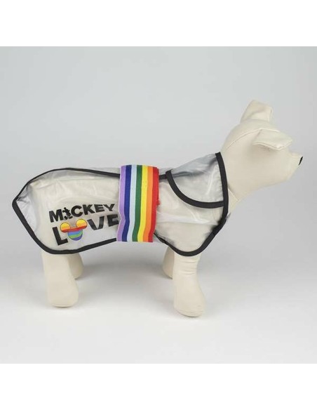 Imperméable pour Chien Disney Transparent M Mickey Mouse