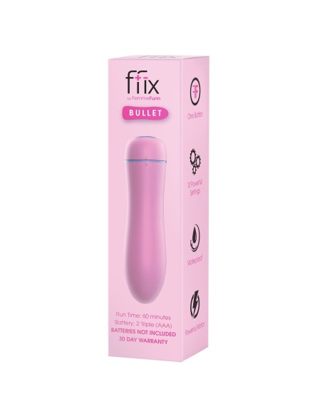 Mini Vibromasseur FemmeFunn Ffix Bullet Rose