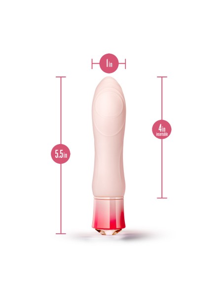 Mini Vibromasseur Blush Gem Elegant Rose