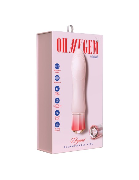 Mini Vibromasseur Blush Gem Elegant Rose
