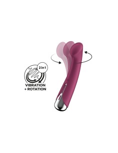 Vibrateur G-Spot Satisfyer Spinning G-Spot 1 Rouge 2