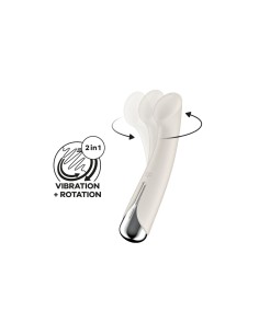 Vibrateur G-Spot Satisfyer Spinning G-Spot 1 Blanc 2