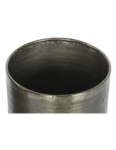Set de pots de fleurs Home ESPRIT Doré Argenté Aluminium 34,5 x 36 x 63 cm 2