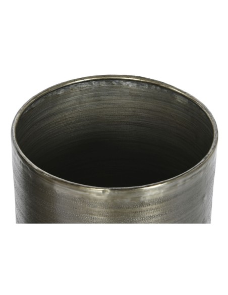 Set de pots de fleurs Home ESPRIT Doré Argenté Aluminium 34,5 x 36 x 63 cm