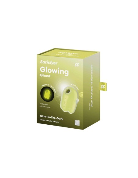Aspirateur à clitoris Satisfyer Glowing Ghost Jaune