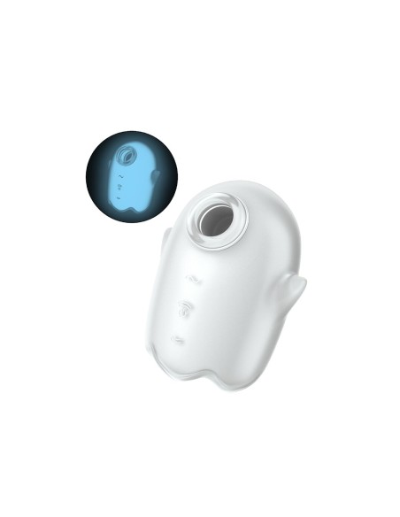 Aspirateur à clitoris Satisfyer Glowing Ghost Blanc