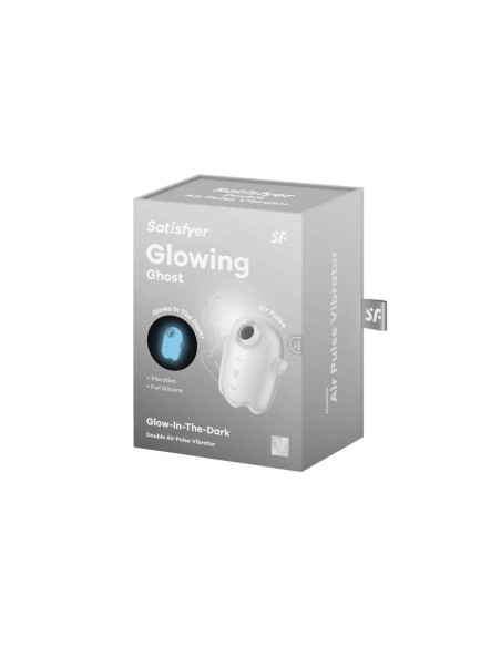 Aspirateur à clitoris Satisfyer Glowing Ghost Blanc