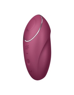 Masseur Satisfyer Tap & Climax Rouge