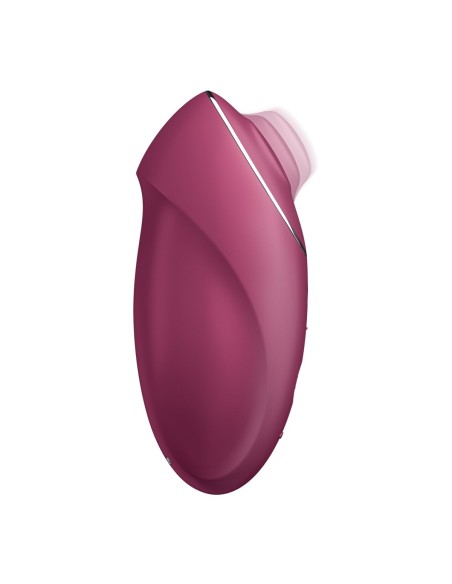 Masseur Satisfyer Tap & Climax Rouge