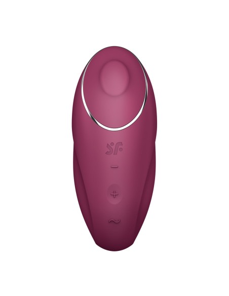 Masseur Satisfyer Tap & Climax Rouge