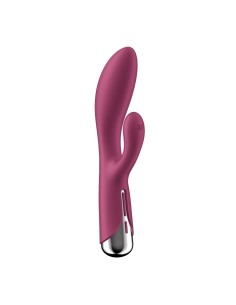 Vibration de Stimulation Double Satisfyer Spinning Rabbit 1 Rouge