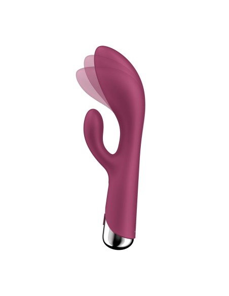 Vibration de Stimulation Double Satisfyer Spinning Rabbit 1 Rouge
