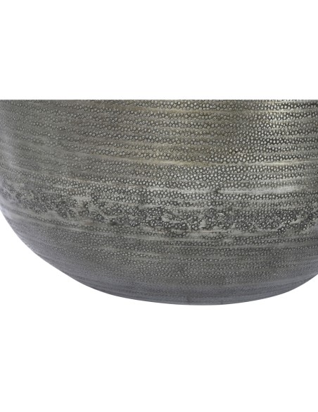 Set de pots de fleurs Home ESPRIT Doré Argenté Aluminium 34,5 x 36 x 63 cm