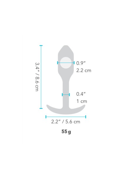 Plug Anal B-Vibe 96724 Noir