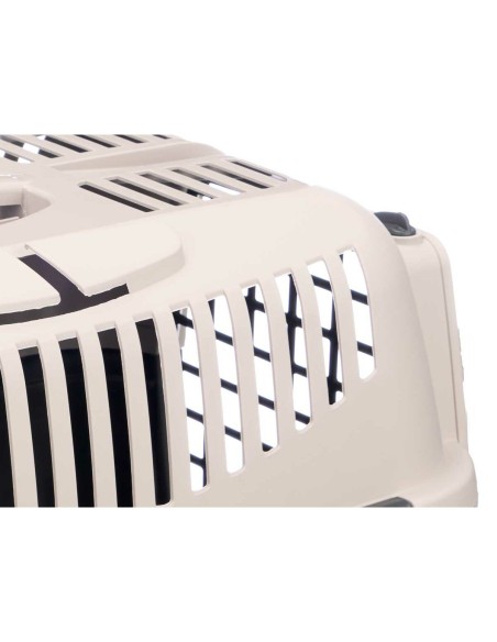Cage de Transport Mascow ARET080 Anthracite Gris clair Plastique 36 x 35 x 55 cm (6 Unités)