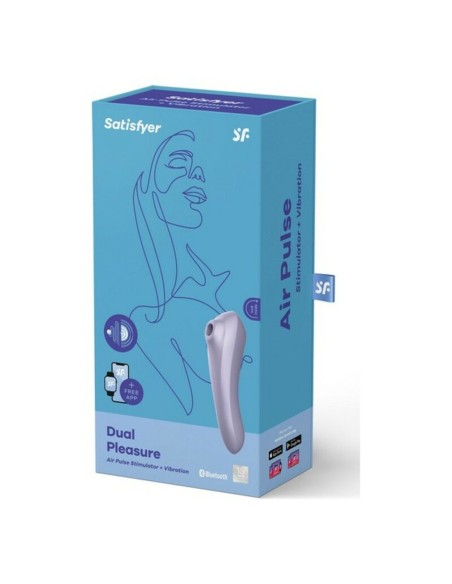 Aspirateur à clitoris Satisfyer Dual Pleasure Violet