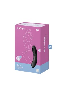 Vibration de Stimulation Double Satisfyer CURVY TRINITY 4 Noir