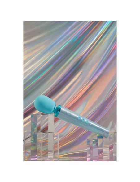 Vibromasseur Le Wand All That Glimmers Set Bleu pastel