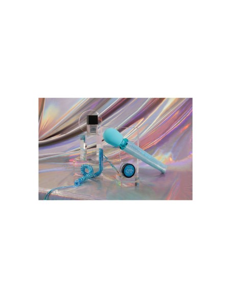 Vibromasseur Le Wand All That Glimmers Set Bleu pastel
