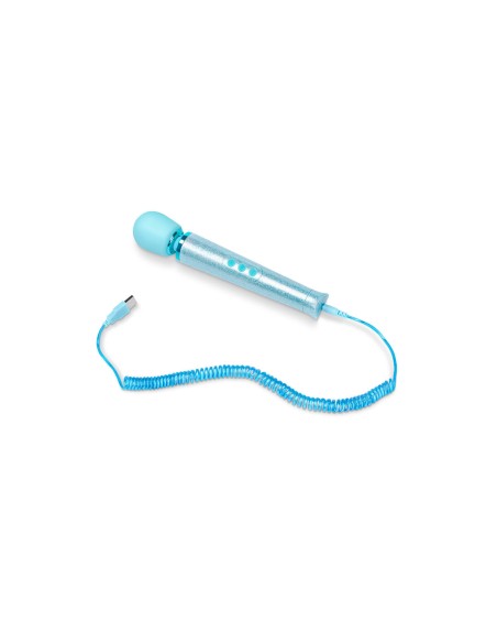 Vibromasseur Le Wand All That Glimmers Set Bleu pastel