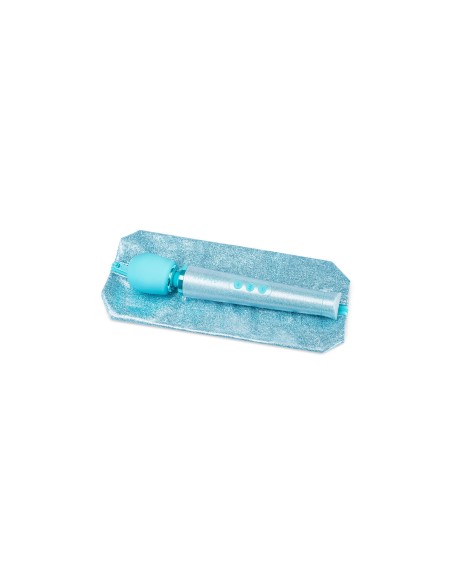 Vibromasseur Le Wand All That Glimmers Set Bleu pastel
