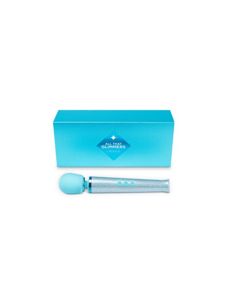 Vibromasseur Le Wand All That Glimmers Set Bleu pastel