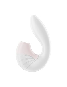 Vibration de Stimulation Double Satisfyer Supernova Blanc 2