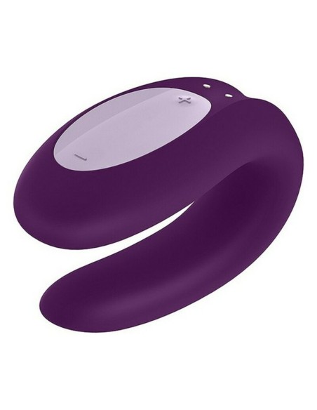 Vibration de Stimulation Double Satisfyer Double Joy Violet