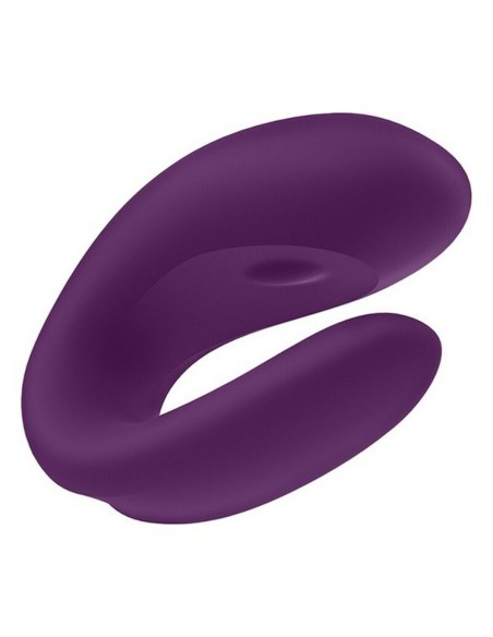 Vibration de Stimulation Double Satisfyer Double Joy Violet