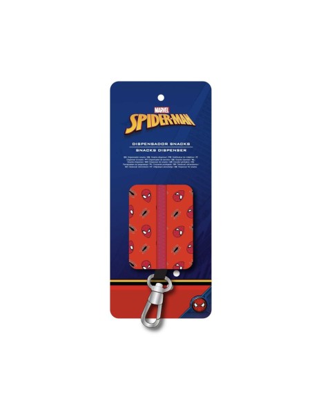 Distributeur de sacs Spider-Man Rouge 9,0 x 21,0 x 3,0 cm