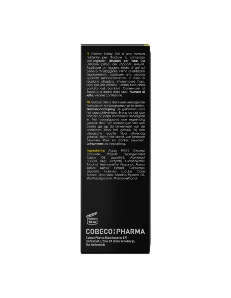 Gel de retardment Golden Cobeco Delay 50 ml
