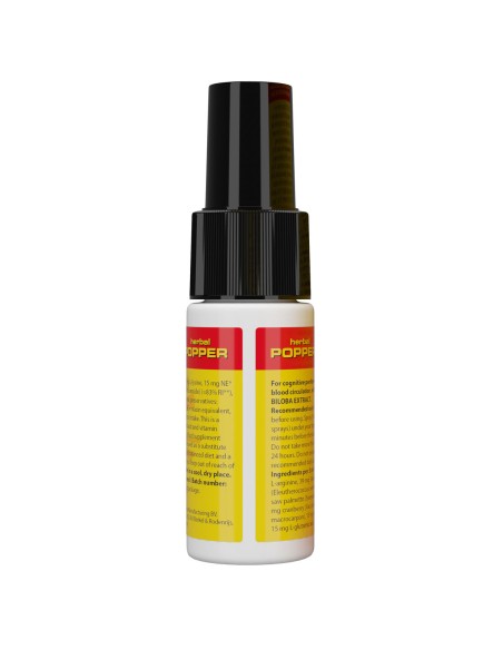 Popper à vaporiser Cobeco Rush Herbal 15 ml