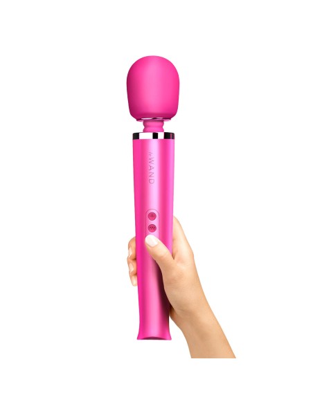 PalmPower -Recharge deMasseur PalmPower Le Wand Magenta Rose