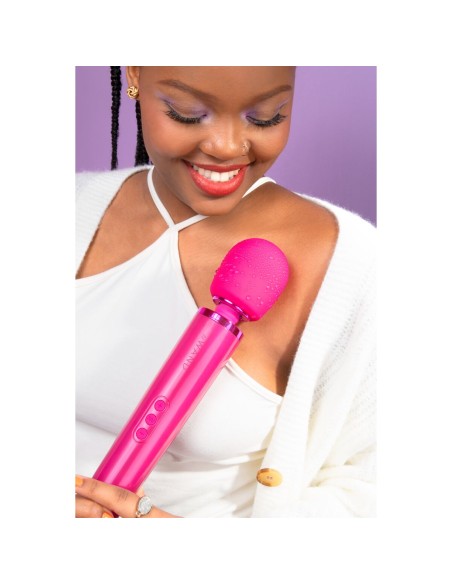 PalmPower -Recharge deMasseur PalmPower Le Wand Magenta Rose