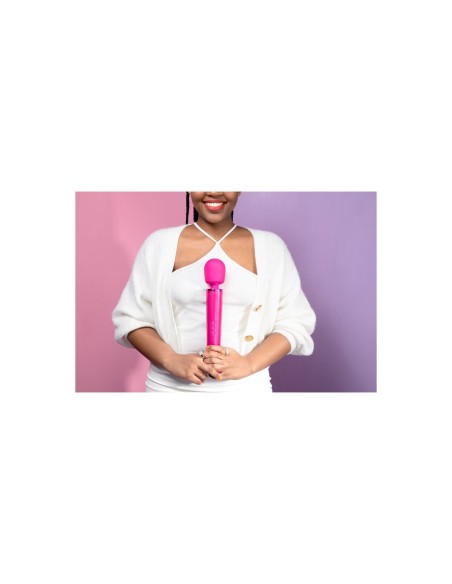PalmPower -Recharge deMasseur PalmPower Le Wand Magenta Rose