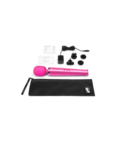 PalmPower -Recharge deMasseur PalmPower Le Wand Magenta Rose