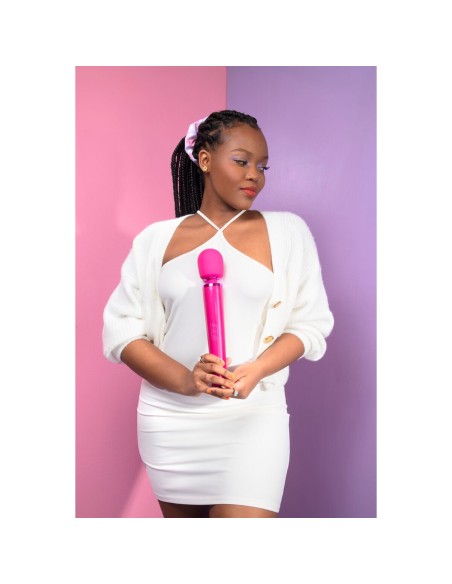 PalmPower -Recharge deMasseur PalmPower Le Wand Magenta Rose