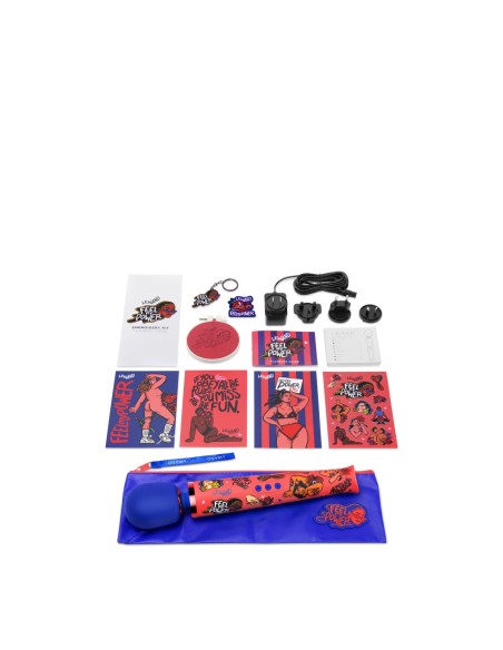 Baguette de Massage Feel My Power 2022 Le Wand Kelly Malka Edition Multicouleur