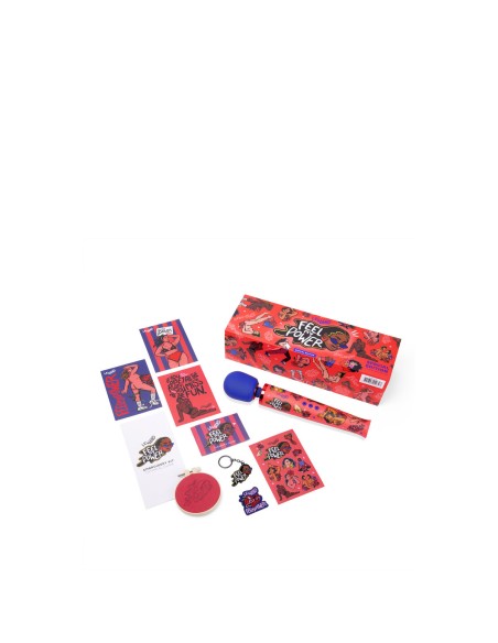 Baguette de Massage Feel My Power 2022 Le Wand Kelly Malka Edition Multicouleur
