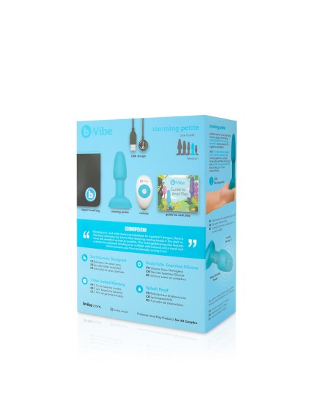 Plug Anal B-Vibe 96786 Bleu