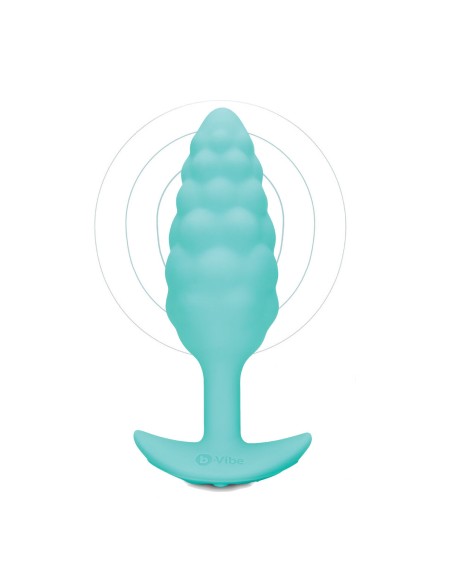 Plug Vibrant Anal B-Vibe Bump Texture Vert