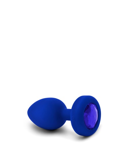 Vibromasseur B-Vibe Vibrating Jewel Bleu Blue marine L/XL
