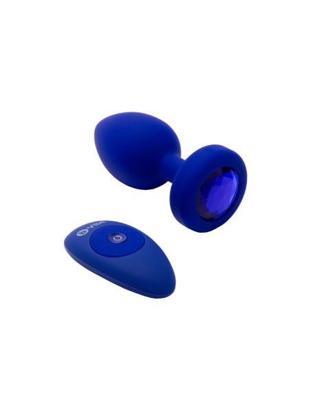 Vibromasseur B-Vibe Vibrating Jewel Bleu Blue marine L/XL