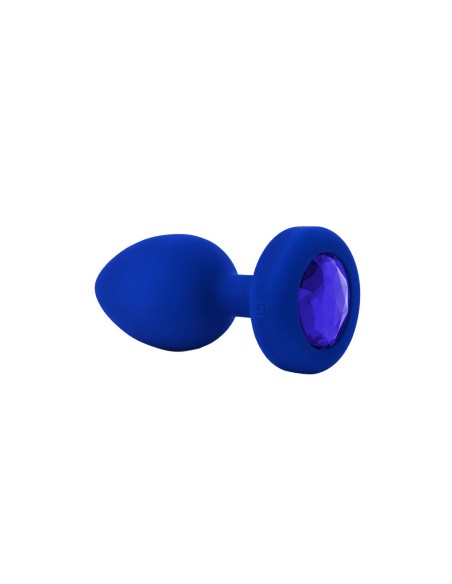 Vibromasseur B-Vibe Vibrating Jewel Bleu Blue marine L/XL
