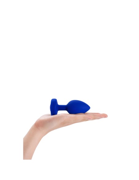 Vibromasseur B-Vibe Vibrating Jewel Bleu Blue marine L/XL