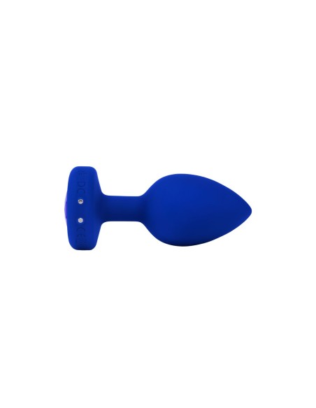 Vibromasseur B-Vibe Vibrating Jewel Bleu Blue marine L/XL