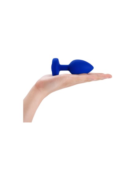 Vibromasseur B-Vibe Vibrating Jewel Bleu Blue marine L/XL