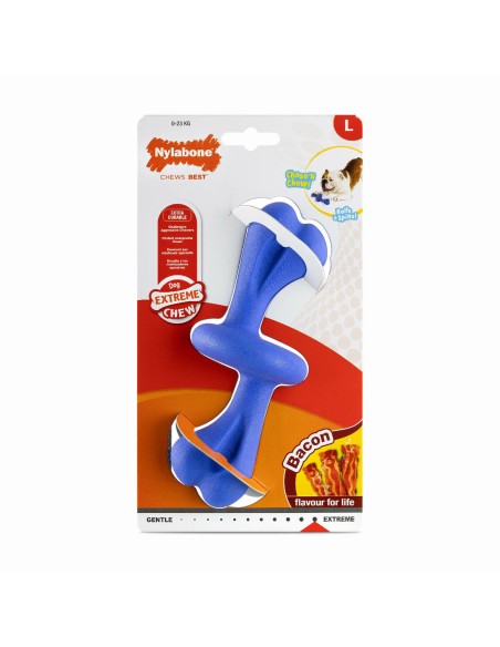 Os Nylabone Bleu Bacon L